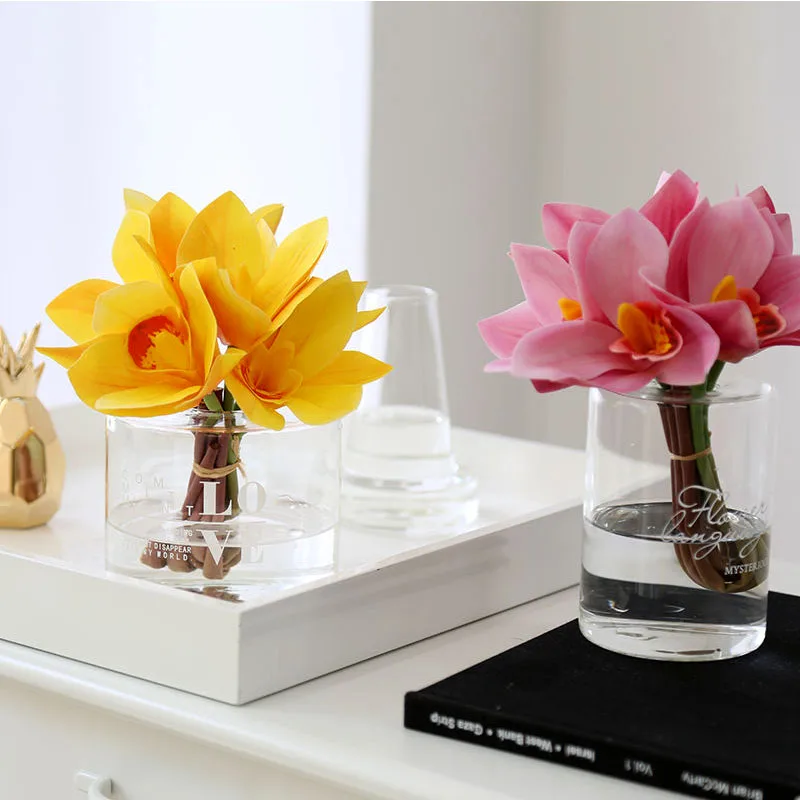 Искусственный Huilan искусственный букет столовый сервиз Цветочная композиция