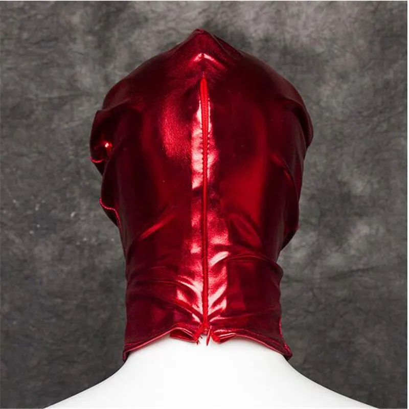 Новинка эластичная мягкая накладка на голову БДСМ раб Фетиш маска Одежда для