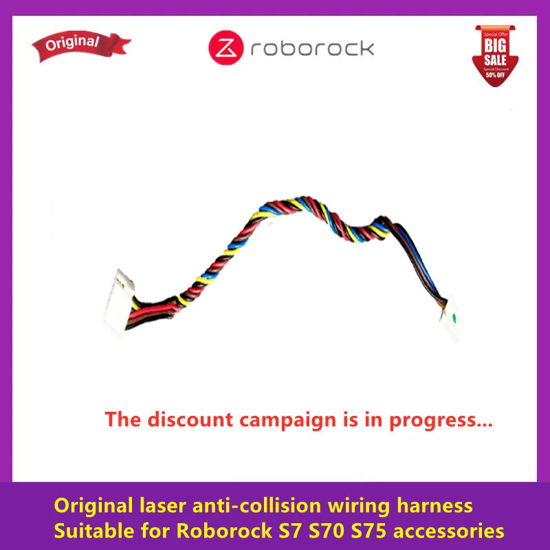 

Brand new 100% original laser collision avoidance wiring harness spare parts, suitable for Roborock S7 S70 S75 accessories