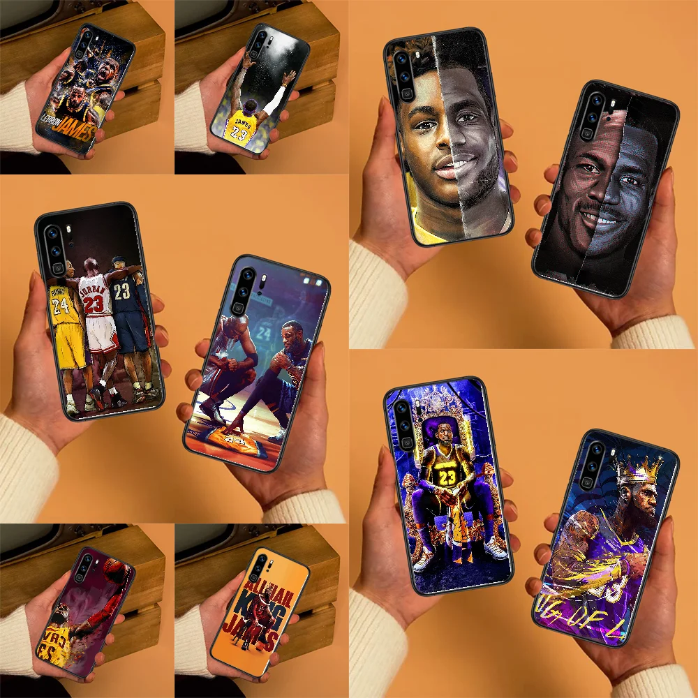 LeBron James 23 LBJ чехол для телефона Huawei P Mate P10 P20 P30 P40 10 20 Smart Z Pro Lite 2019 черный трендовый
