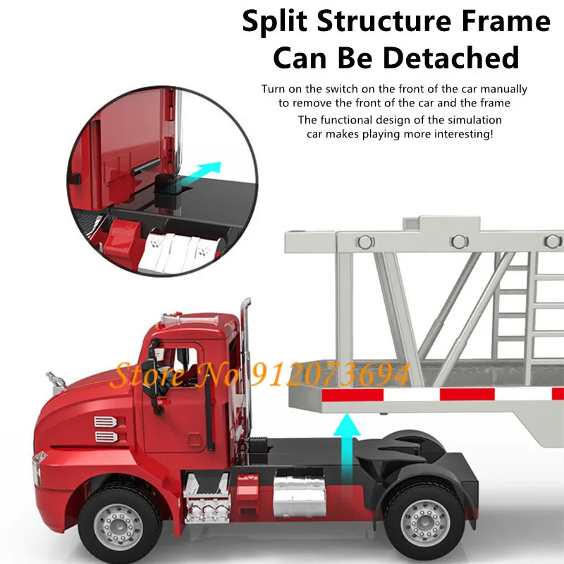72 см Двойная Рама переключения передач разборка Радио контроллер автомобиль