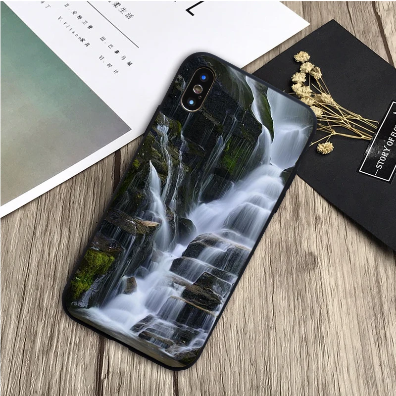 Чехол для Телефона iPhone 12 XR XS Max 5 5S SE 2020 6 6S 7 8 PLUS X 11Pro 11 силиконовый черный | Мобильные