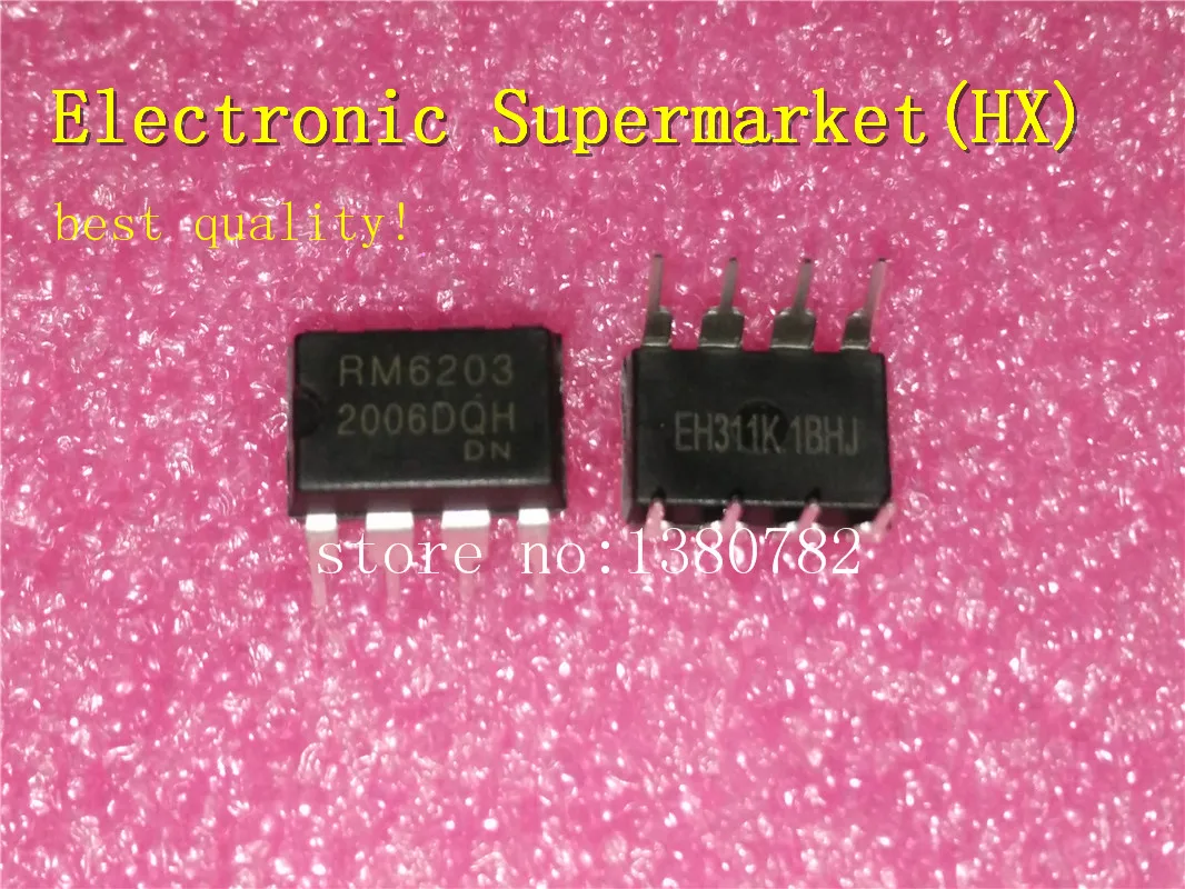 Бесплатная доставка 100 шт./лот RM6203 6203 DIP-8 новый оригинальный IC в наличии! |