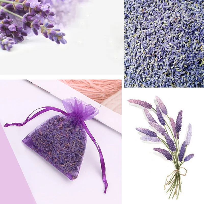 Natural Lavender Bud Dry Flower Sachet Bag Car Room Aromatic Air Refresh Desiccant Home Fragrance Sachets Moth &ampMildew 5/10/20g | Дом и сад