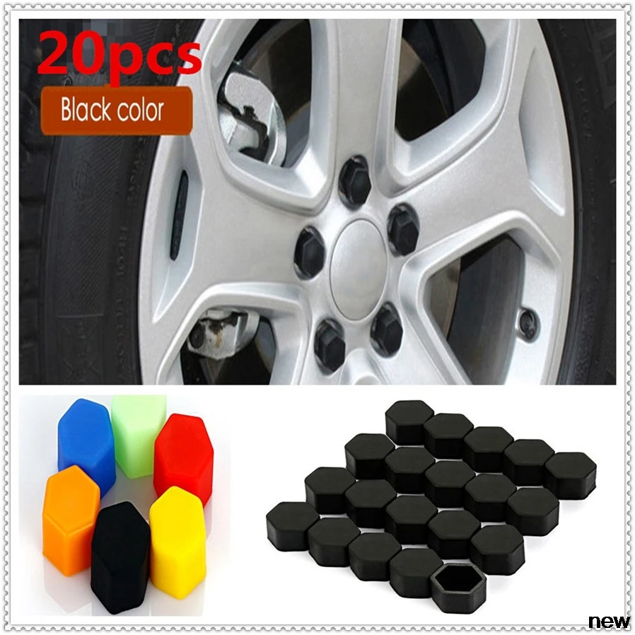 17/19/21 мм силиконовая крышка винта ступицы колеса автомобиля Гайка Крышка для
