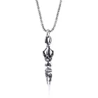 Тибетская буддистская Ваджра Дордже палочка Кила Пурба Кинжал амулет кулон ожерелье для мужчин и женщин, ювелирное изделие, подарок