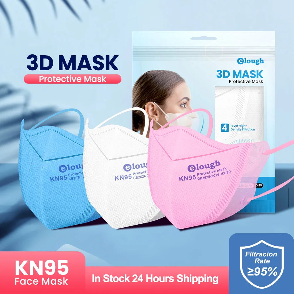 3D FFP2 маски KN95 маскарадные Fpp2 Mascarilla Homologadas CE Защитная респираторная маска ffp3