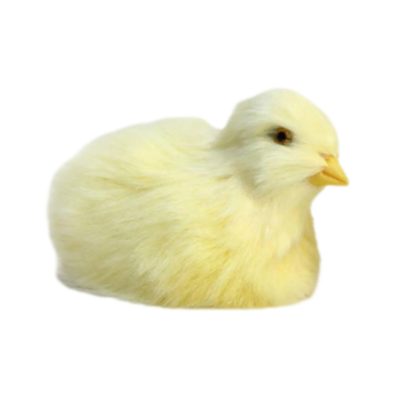 

Chick Plush Toy Simulation Chicken Toys Realistic Furry Animal Doll Easter Gift Kids Toy Chick Animal Doll Cognition Chicken Mod