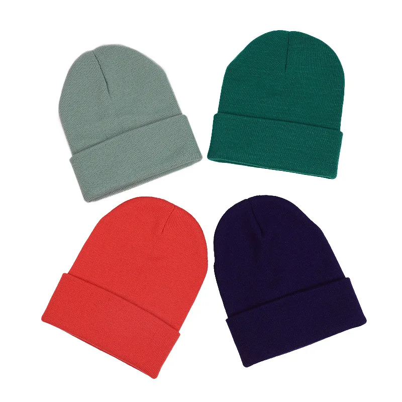 

Зимние шапки для женщин, Новые облегающие шапки, вязаная флуоресцентная шапка, осенние женские облегающие шапки, теплая шапочка, Женская По...