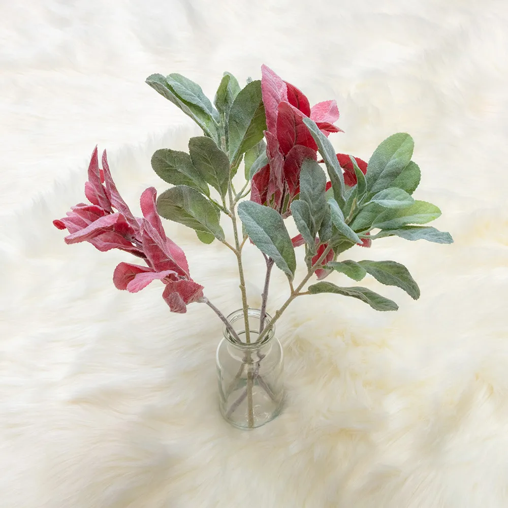 Искусственные Шелковые заячьи ушки осенние листья домашний офис Рождественский