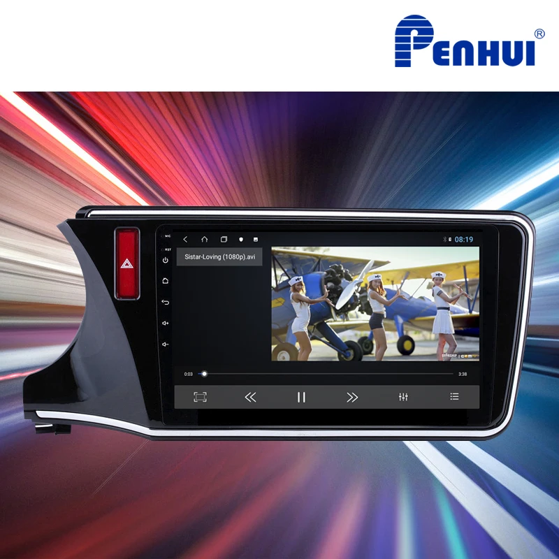 

Android Car DVD For Honda CITY ( 2015-2019) Car Radio Multimedia Video Player Navigation GPS Android 10.0 Double DIn