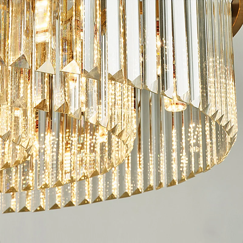 

Postmodern Style Modern Crystal Decorative Home Indoor LED Chandelier Hot Sales Pendant Light For Hotel