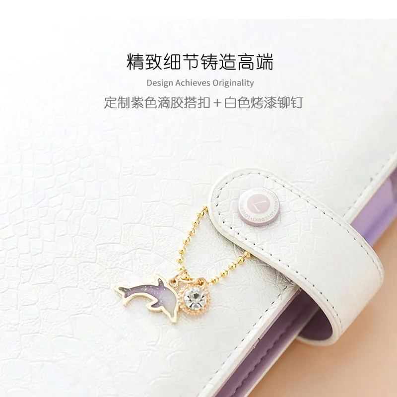 Yiwi Lovedoki dokibook A5 белые лазерные канцелярские принадлежности для школы Органайзер золотые цветы кавайный планировщик дневник оптом