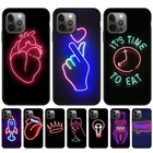 Чехол для Iphone 12 Pro Max 11 XR 8 Plus X XS Max 6 6S 7 SE 2020 5 5s 10 12 Mini TPU, черный чехол с рисунком для Iphone11 Iphone12 House