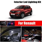 Для Renault Laguna Clio Megane Grand Scenic Espace 1 2 3 4 CC Kangoo Koleos Captur Kadjar Modus светодиодная интерьерная с Canbus Light