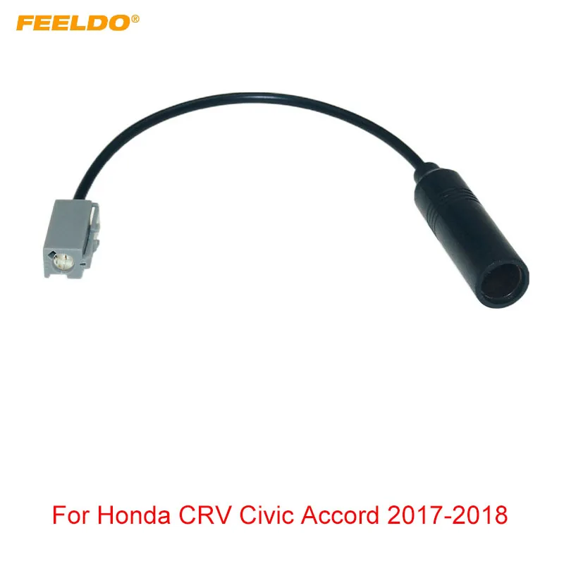 FEELDO 1 шт. автомобильное стерео радио 1PIN штекер антенный адаптер для Honda CRV Civic Accord