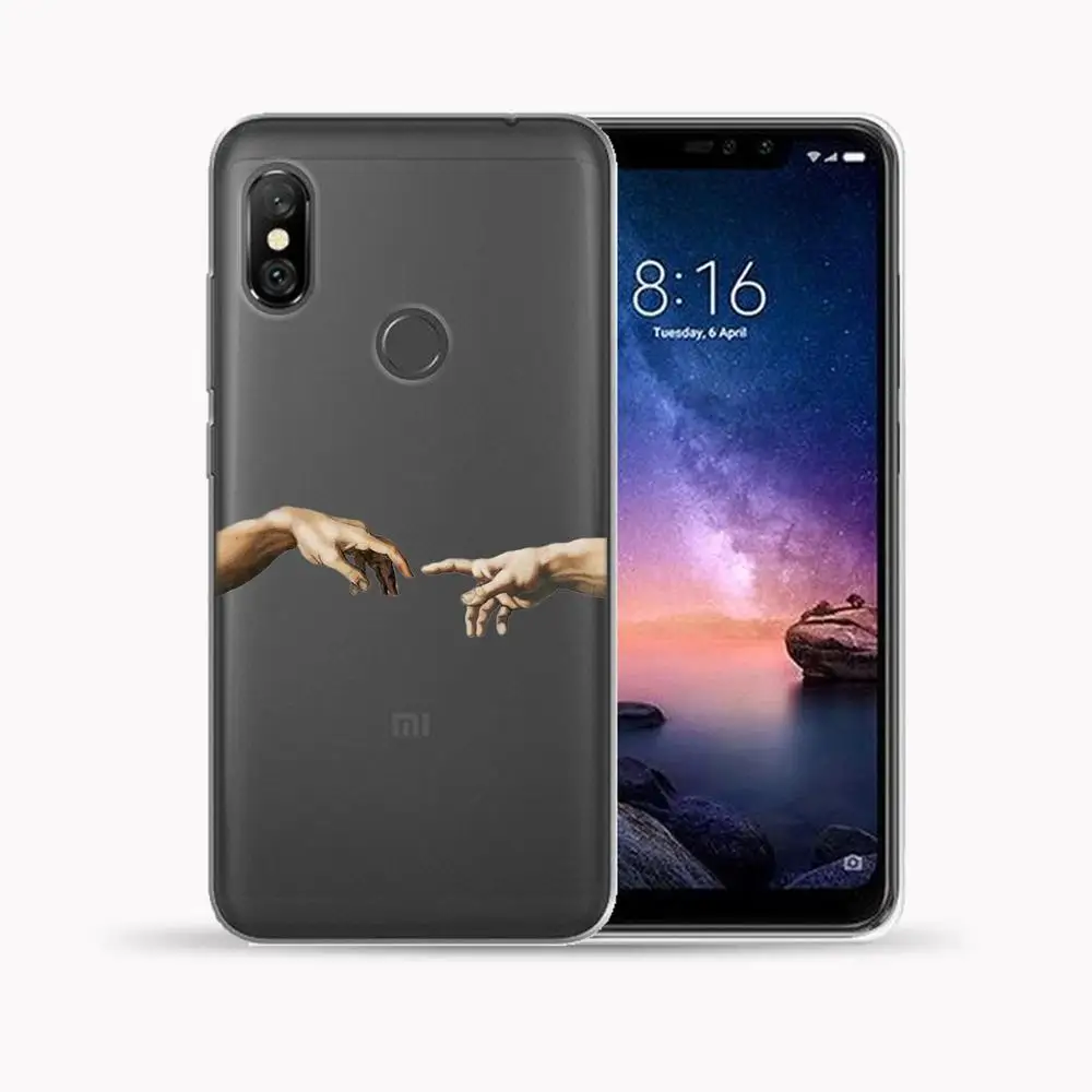 Силиконовый чехол для Xiaomi Mi 5X 6X 9 SE 8 Pro A1 A2 A3 Redmi Note 7 6 10 4 4X 5 | Мобильные телефоны и