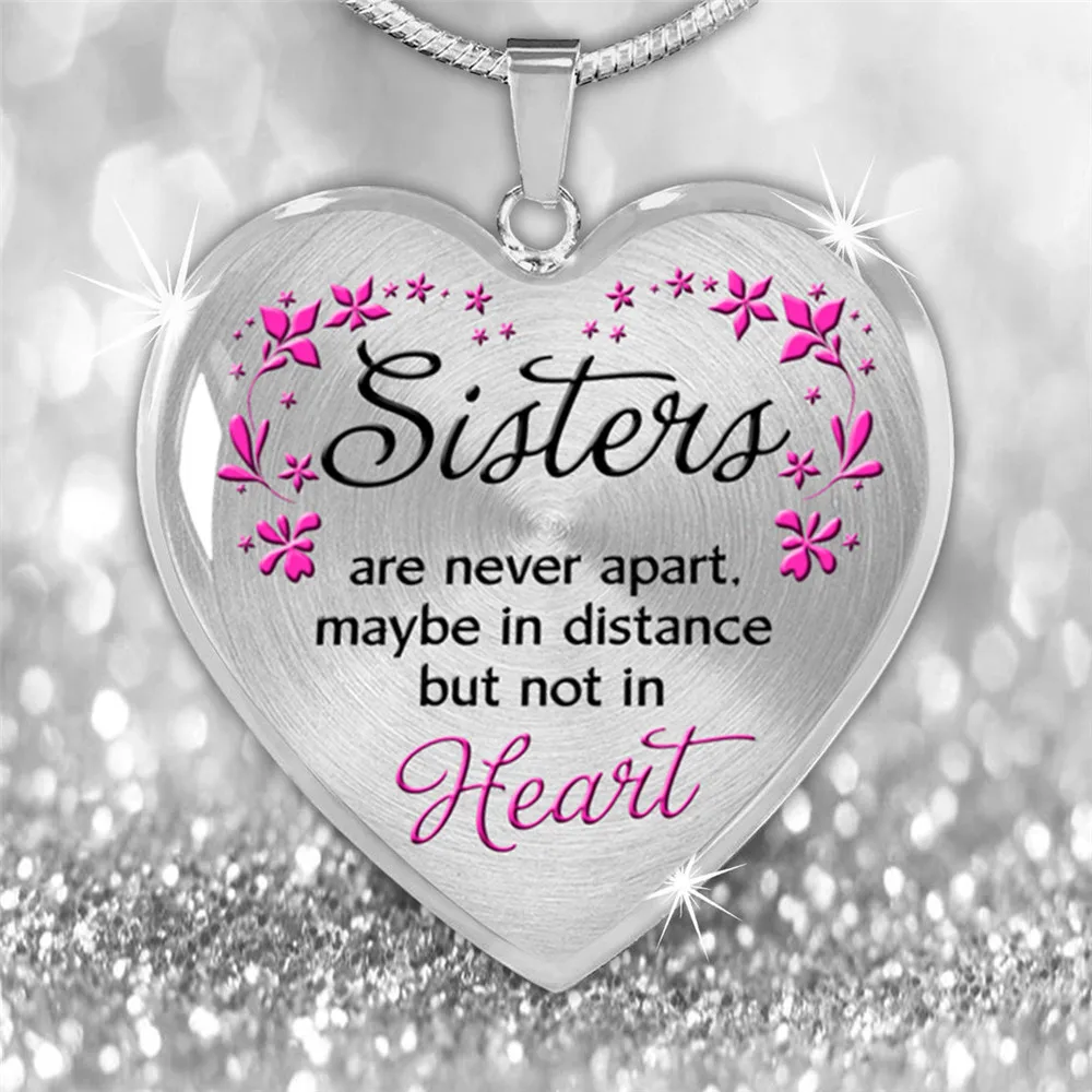 Ожерелье с кулоном в виде сердца для моей сестры | Украшения и аксессуары