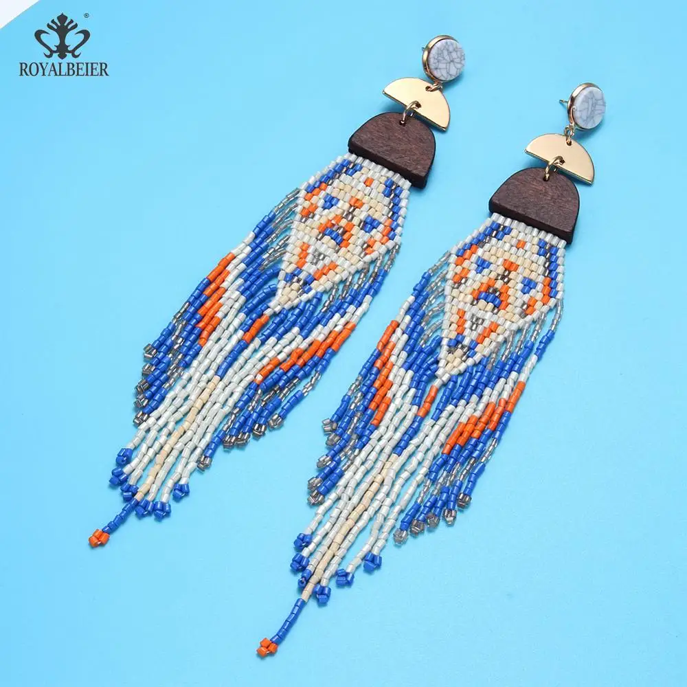 Новый дизайн Свадебные украшения для женщин с разноцветными бусинами эффектные