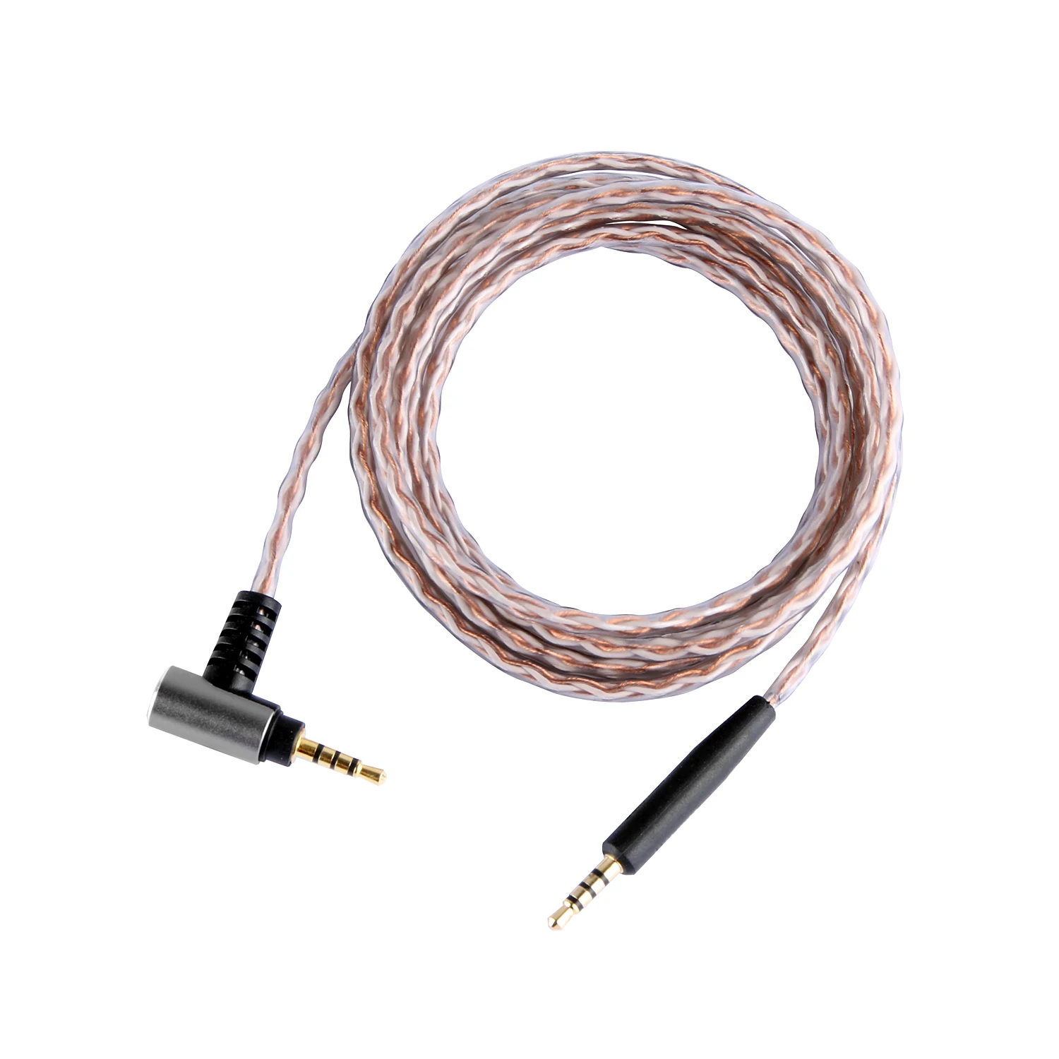 Фото 2,5 мм/4,4 мм OCC оплетка сбалансированный аудио кабель для Bose OE2 AE2 QuietComfor QC25 QC35 QC45 700 наушники №3