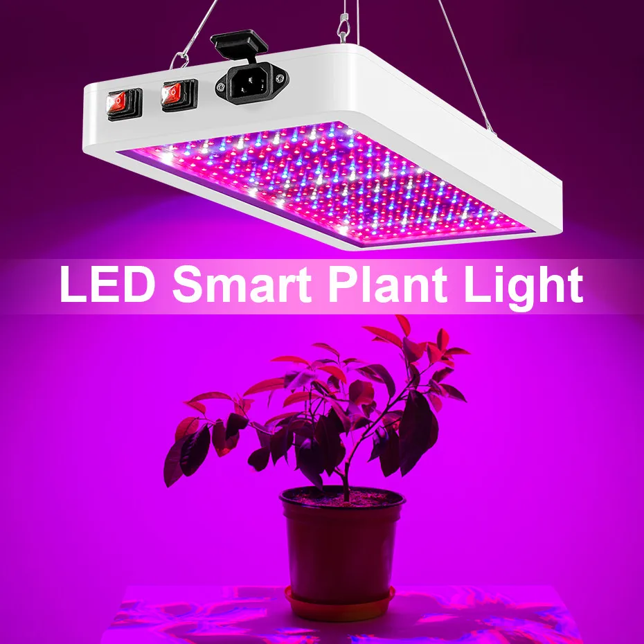 

Phyto Lamp For Plants Indoor Led Grow Light Full Spectrum 500W Led Panel Hydroponics Plant Lights Seedling Flowering Grow Tent