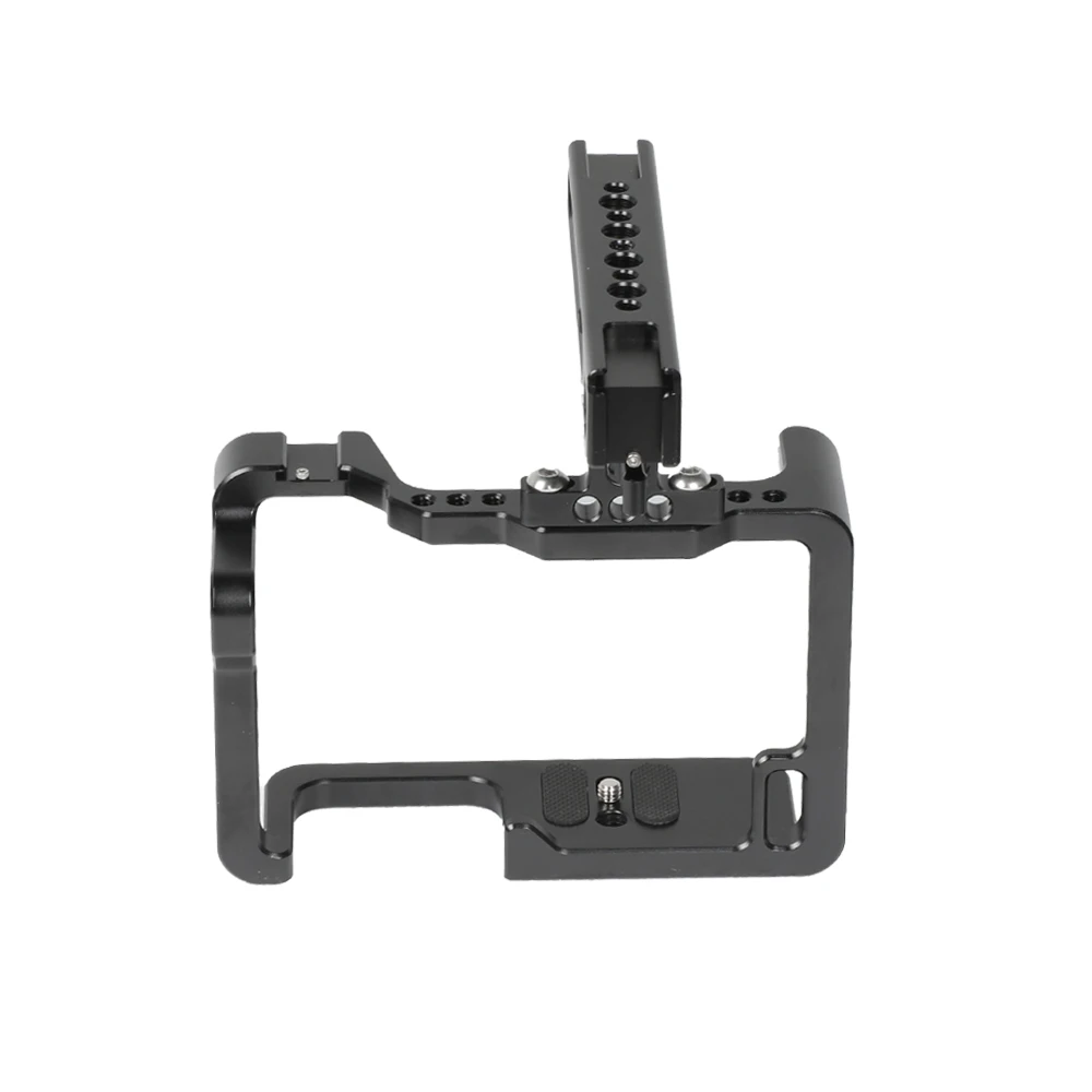 Kayulin Dslr камера Полная Клетка Риг с регулируемой верхней ручкой 2 башмака