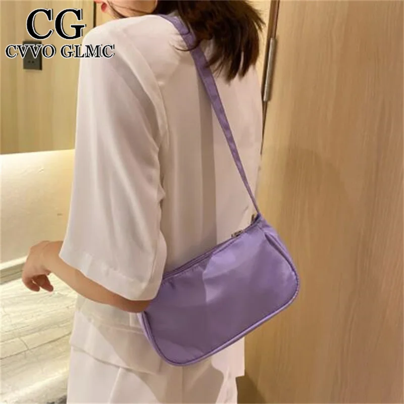 

Cvvo Glmc Women Casual Nylon Handbag Purse Ladies Portable Classic Creative Design Chic Leisure Small Totes Travel Bag