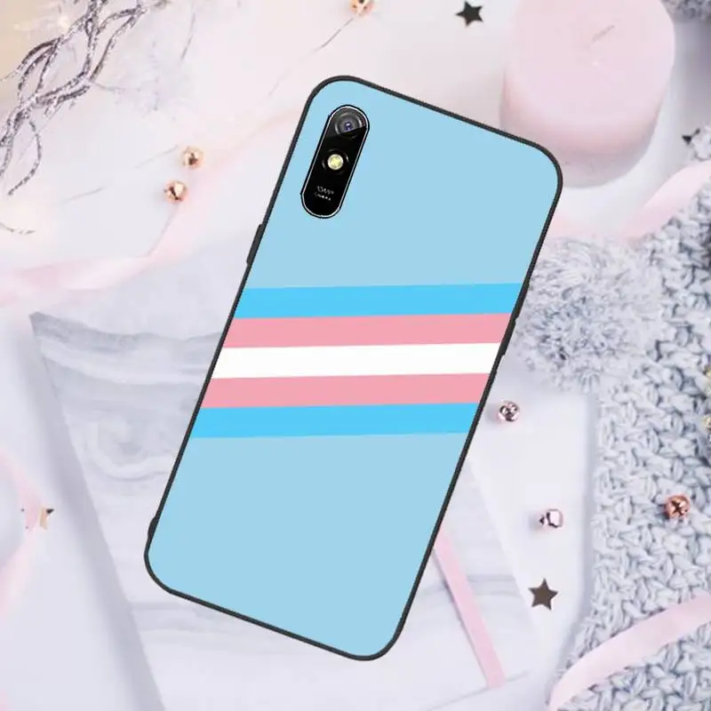 

Bisexuals Rainbow Phone Case For Xiaomi Redmi note 7 8 9 pro 8T 9A 9S Mi Note 10 Lite pro