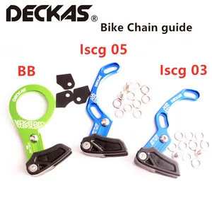 Направляющая цепи для велосипедной цепи DECKAS, система MTB направляющая велосипедной цепи 1X ISCG 03 ISCG 05 крепление BB с ЧПУ, односкоростная, широкая, узкая