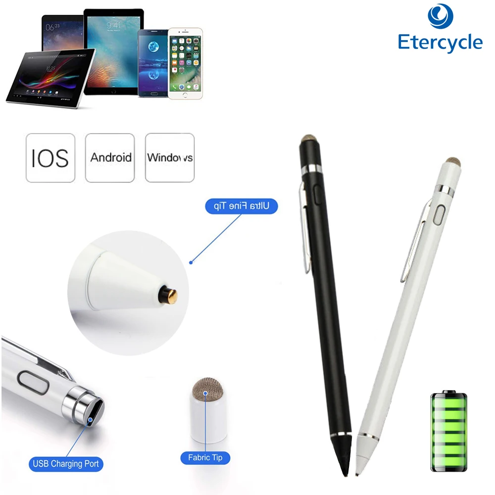 Etercycle сенсорная ручка для apple pencil Новый Высокоточный стилус емкостный сенсорный
