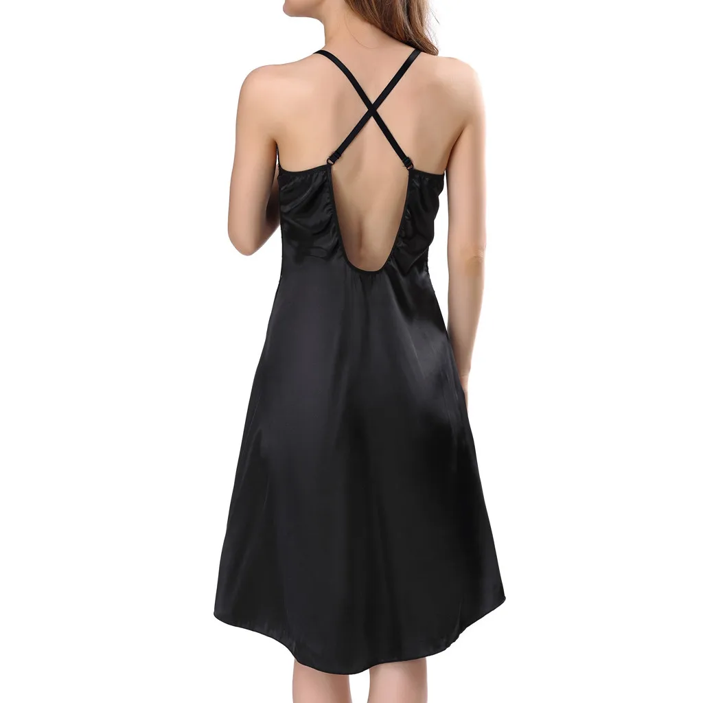 Женская кружевная ночная рубашка с открытыми плечами женское сексуальное нижнее