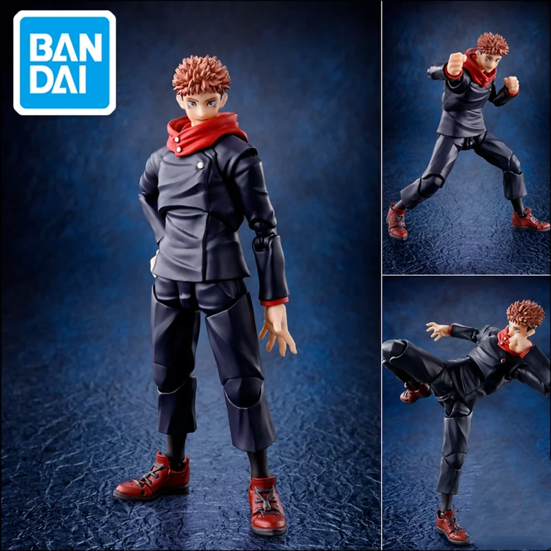 

Оригинальные двухсторонние фигурки героев мультфильма Bandai SHF аниме ююютсу кайсен итадор юйцзи НУО Фигурки игрушки, подарки на день рождени...