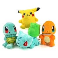 takara tomy plush animal toys hot pokemon peluches 15cm doll pikachu cartoon toys for kids pokemon plush dolls