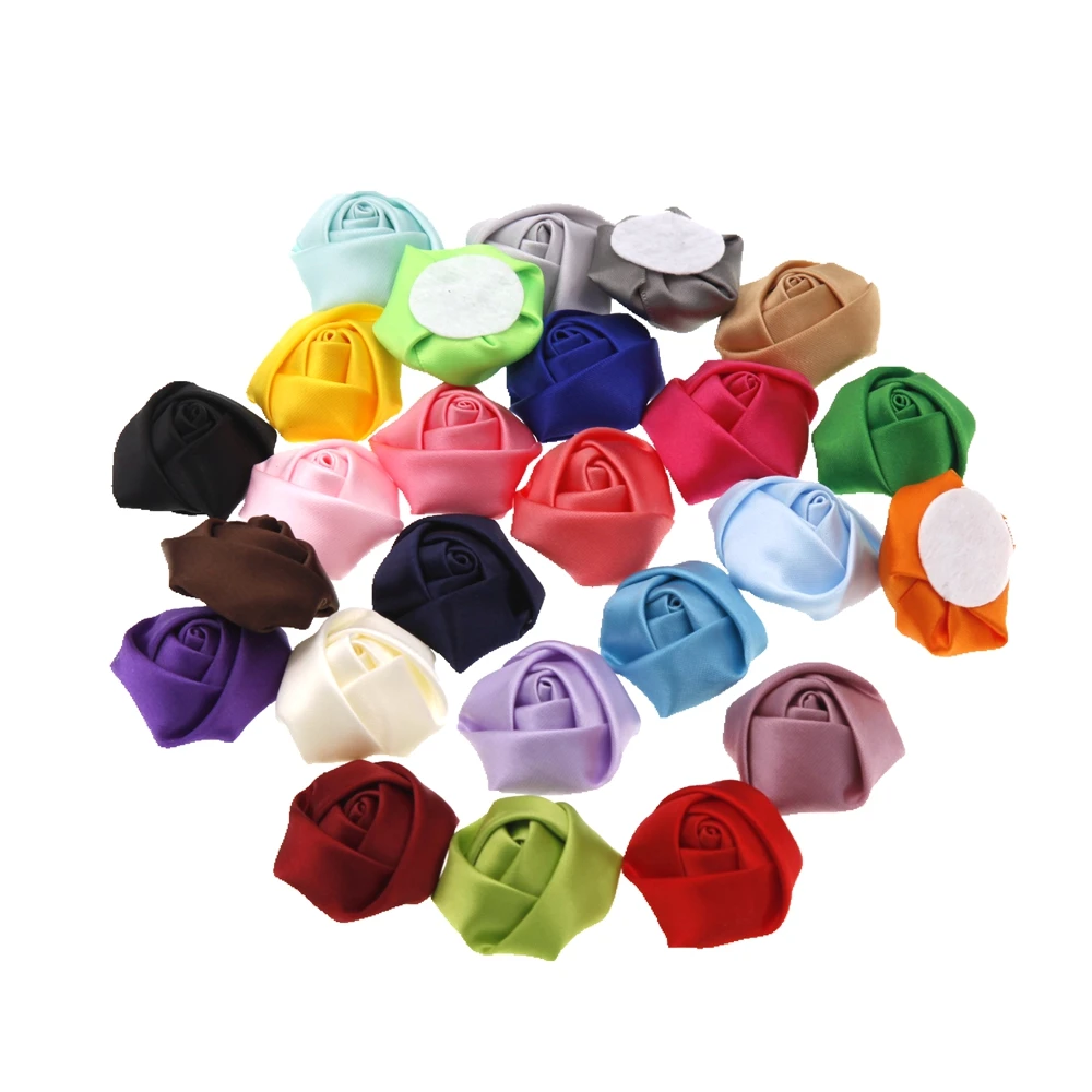 Детская сатиновая лента для волос 3 8 см аксессуары девочек без повязки на голову