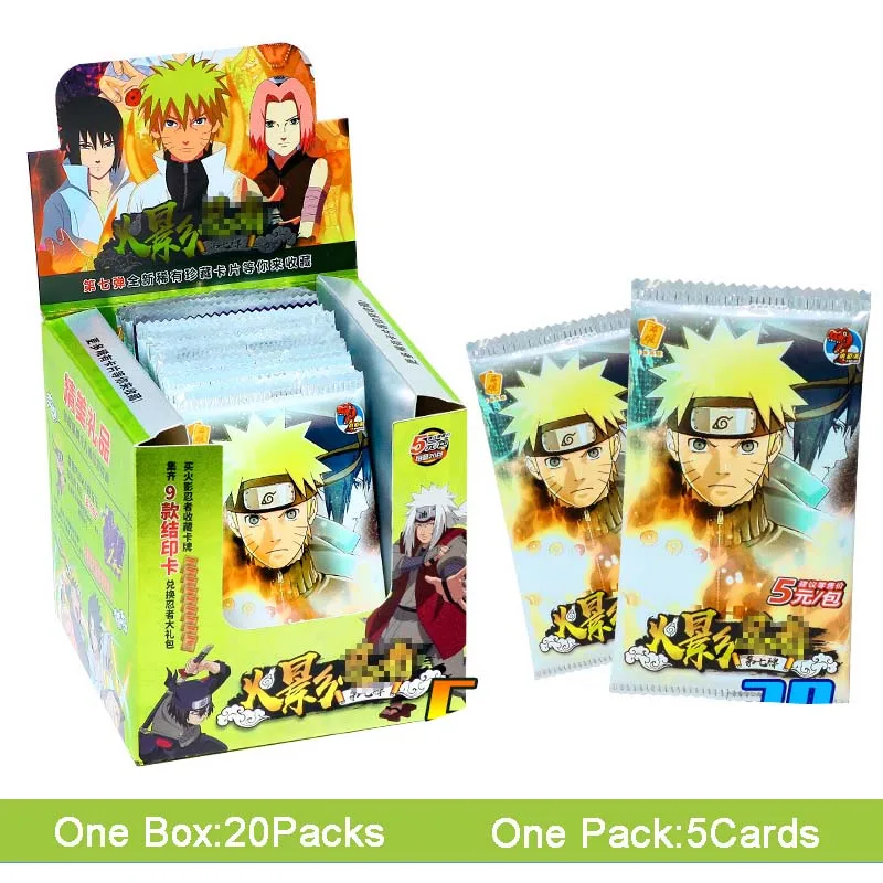Naipes-Cartas de papel de cartas para ni&ntilde;os, juegos de cartas, perif&eacute;rico de anim&eacute;, colecci&oacute;n de personajes, regalo para chico-4