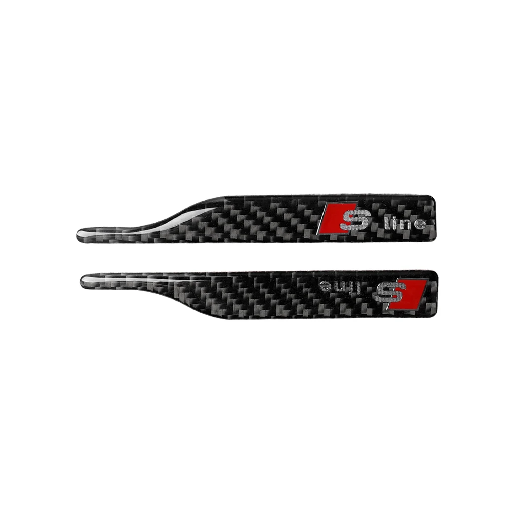 

Carbon Fiber Car Stickers Rearview Mirror Decals Accessories For Audi a3 8p 8l a4 b8 b6 b9 b7 a6 c6 c7 q5 a1 q7 q3 a7 Tt Rs3 a5
