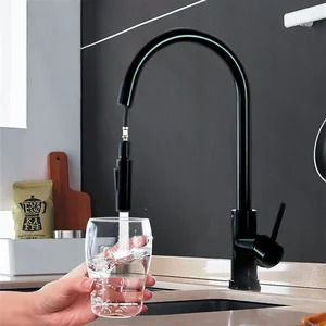 kitchen faucet 304 stainless steel pull out touch sensor water faucet smart induction hot and cold water mixer tap sink faucets free global shipping