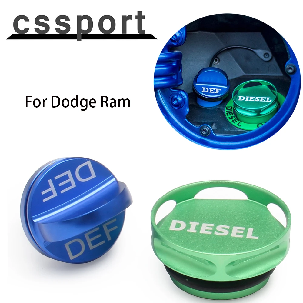 

Car Modified Fuel Tank Cap Is Suitable For Dodge Ram Diesel 2013-2018 Diesel Cap And Aluminum Alloy Cap