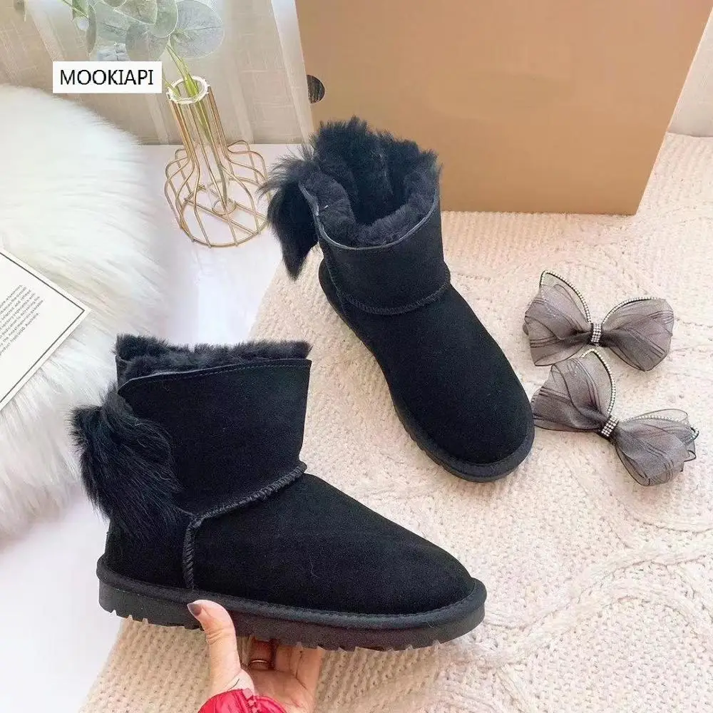 Женские зимние ботинки австралийского бренда высокого качества 2020 Натуральная