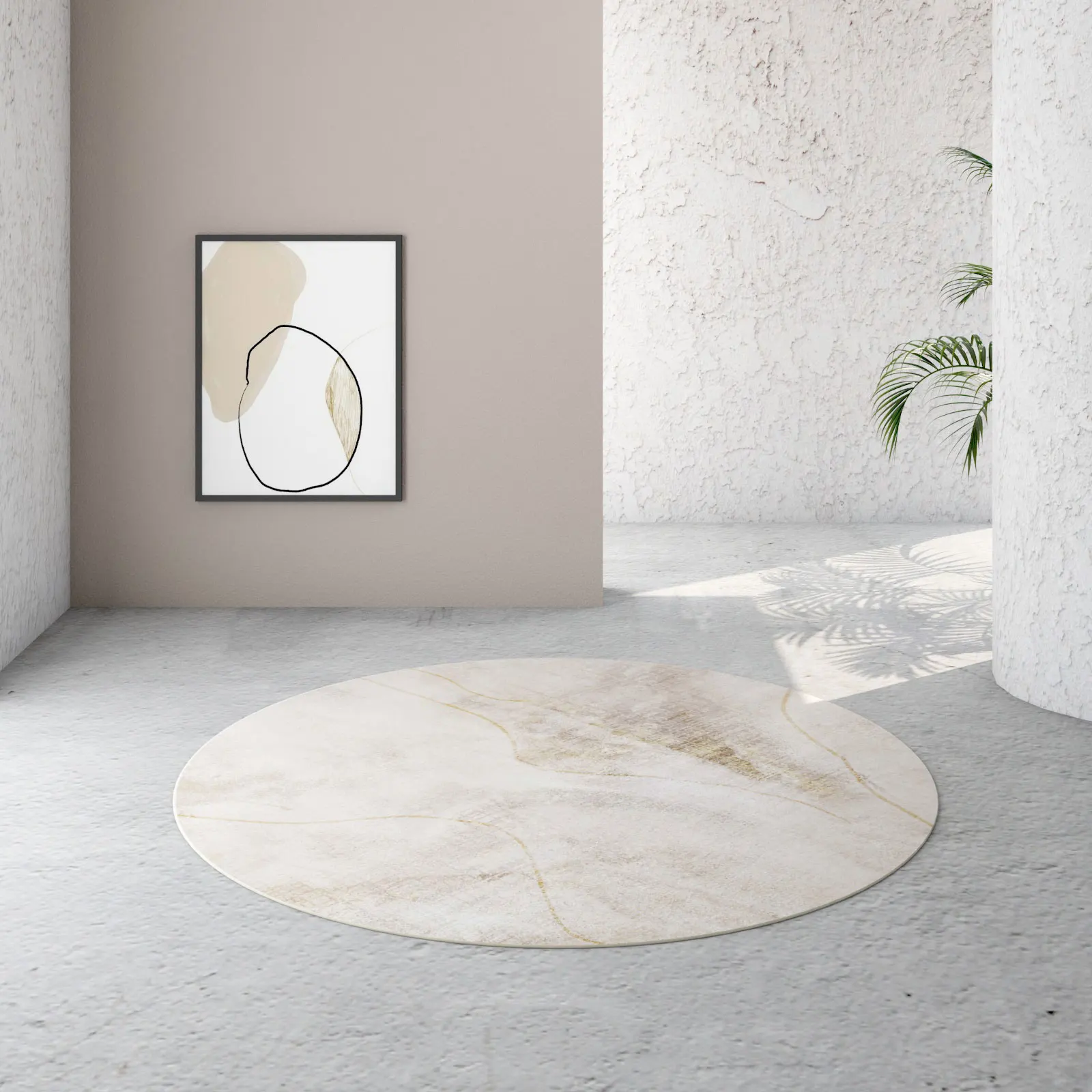 Минималистичные мягкие ковры для гостиной круглый ковер украшения спальни