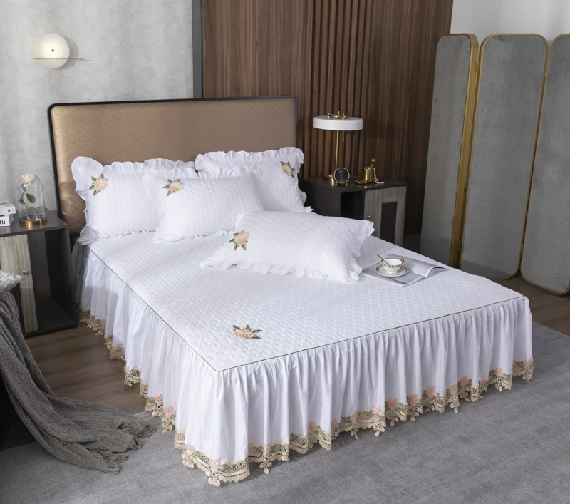 Новый комплект постельного белья из 100% хлопка для двуспальной и кровати большого