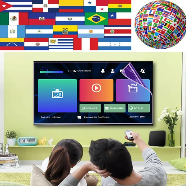 Популярный товар OTT XXX 4K ЕС Спортивный Телевизор Smart TV Android MAG для Великобритании