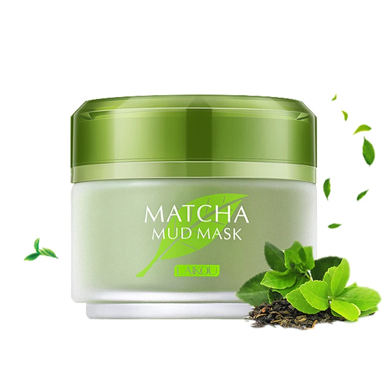 85g Matcha грязевая маска для лица Успокаивающая ярче так же увлажняет кожу повышает