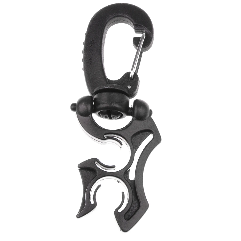 

Scuba Diving Dive Double Hose & Holder with Clip for Snorkeling Regulators Gauges Accessories - 3 Colors Available