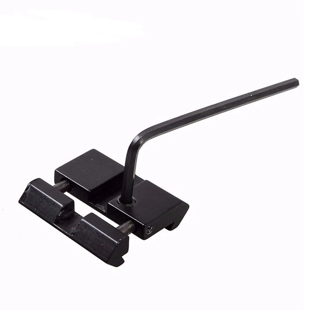

Tactical Scope Adapter Mount Base 11mm Dovetail to 20mm Weaver Picatinny Rail Mount Hunting Rifle Ring Converter Accessory