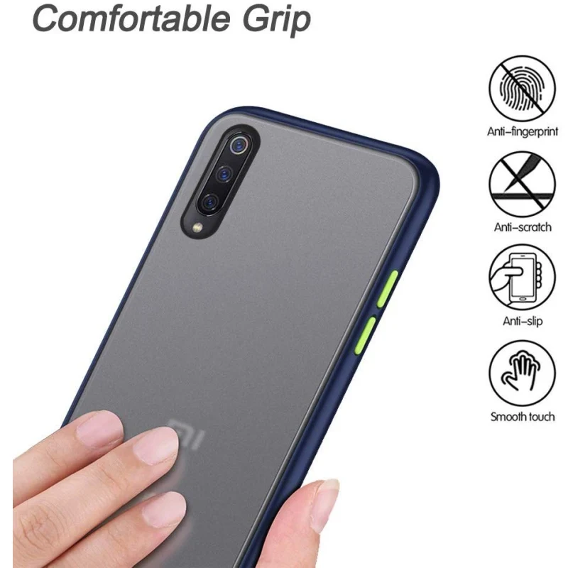 Case For Xiaomi MI 9 Lite 9T K20 Pro Matte Transparent Silicone Shockproof Armor Cover A3 CC9 |