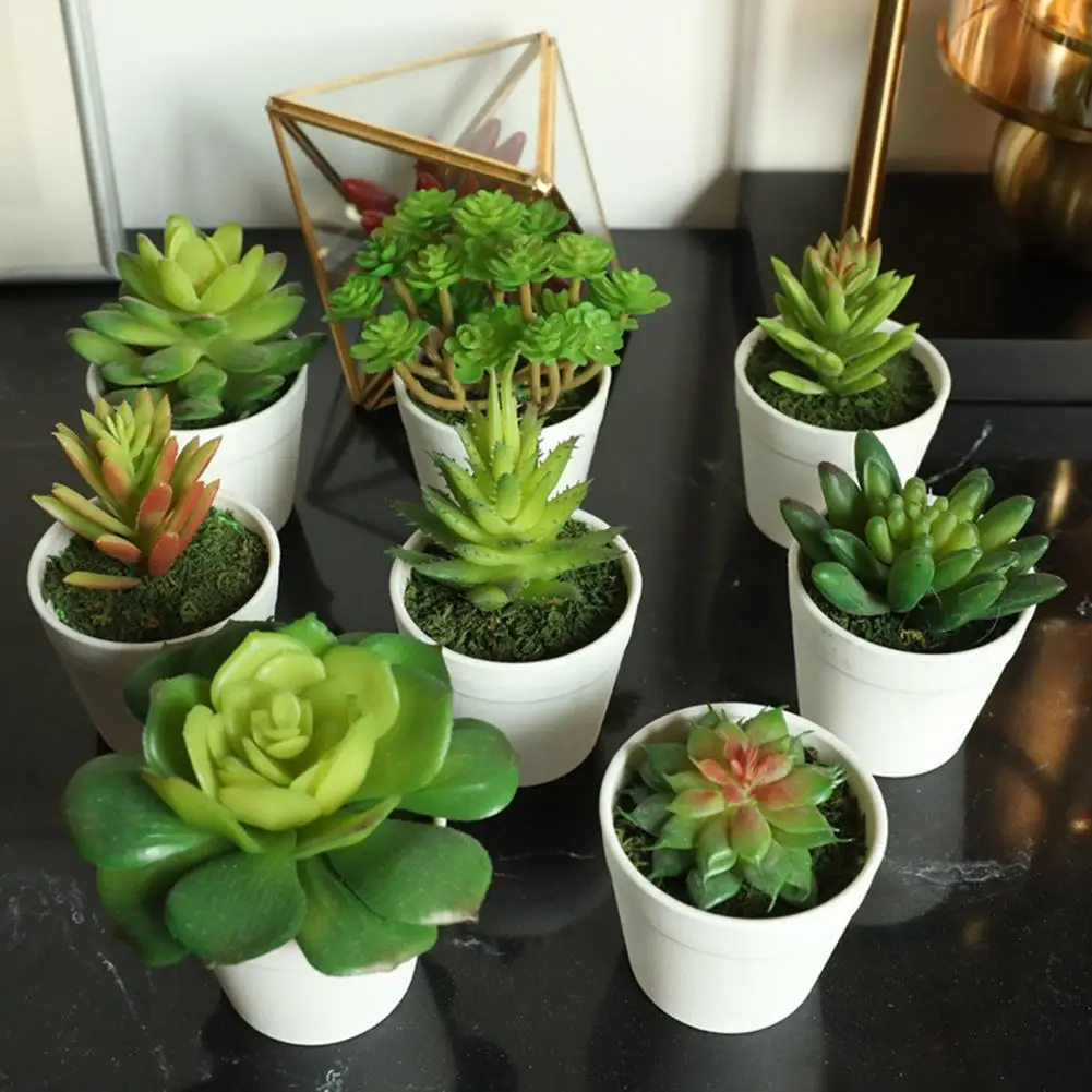 Искусственные растения бонсай искусственный с горшком искусственное