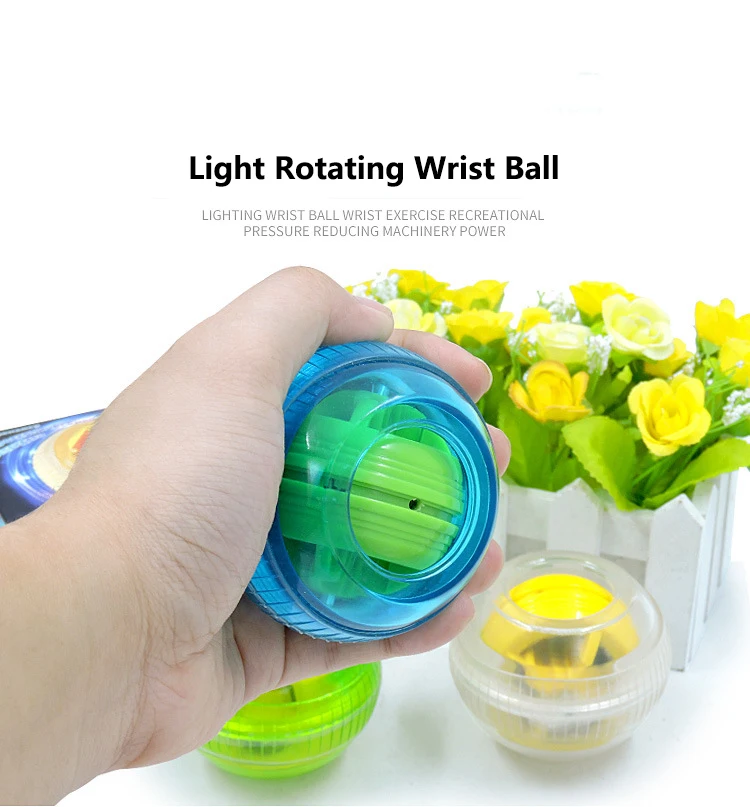 Тренажерный зал новый светодиодный мяч для мышц тренировочный запястья