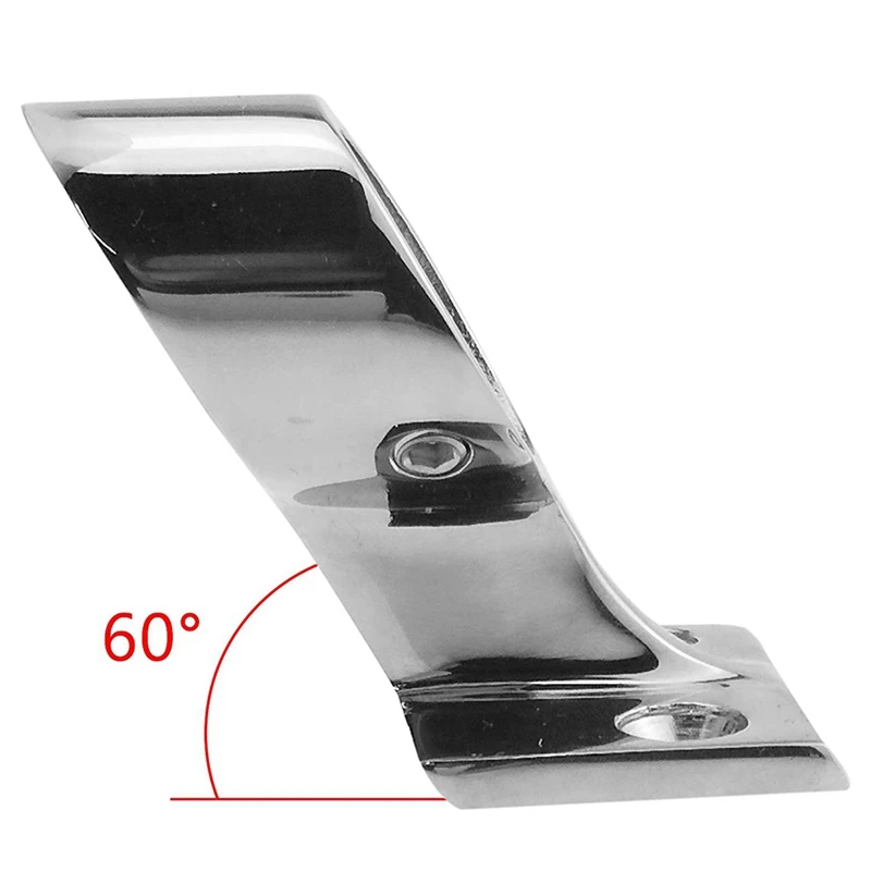 

22mm stainless steel through bracket, boat parts and accessories, metal hand guard rail accessories