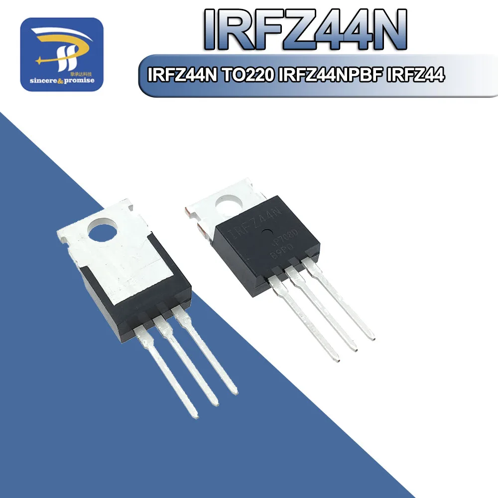 10 шт. IRFZ44N IRFZ44NPBF TO220 TO 220 IRFZ44 новый оригинальный|Интегральные схемы| |